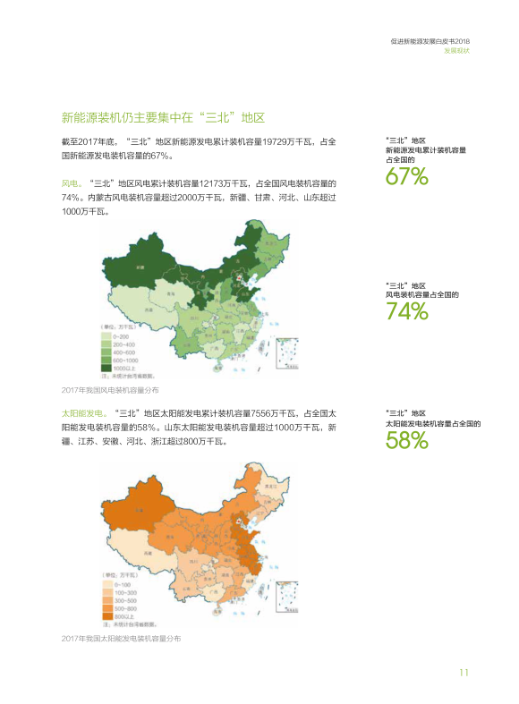 國家電網公司發布了《促進新能源發展白皮書2018》